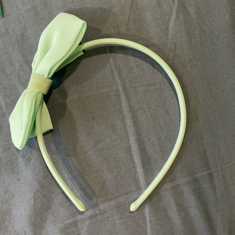 Mint Blue Bow Headband